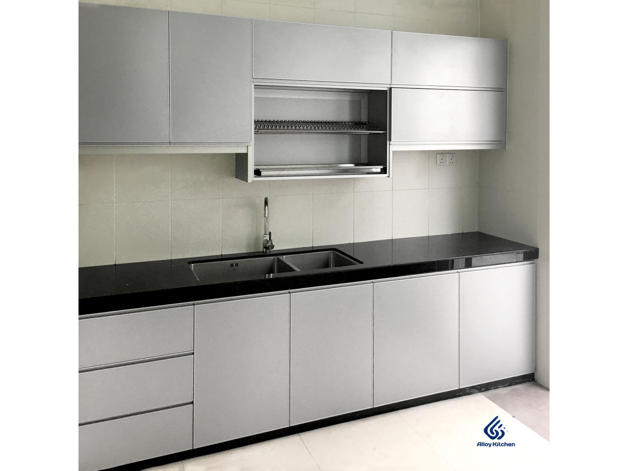 aluminium kitchen cabinet design
