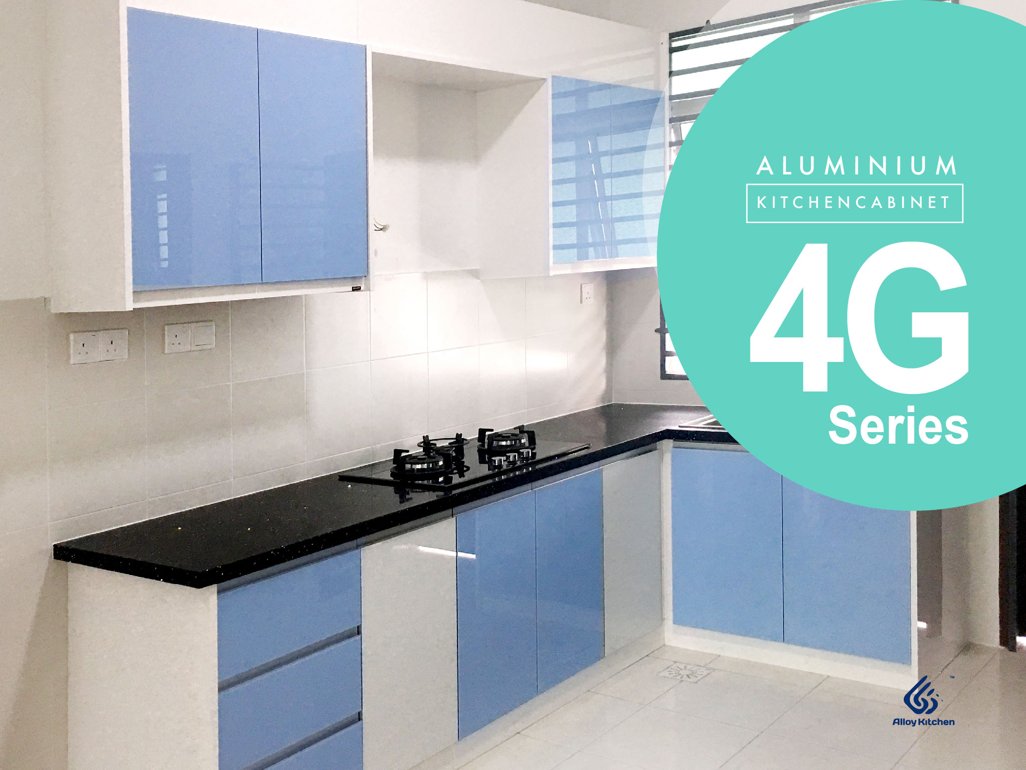 3g glass kitchen cabinet design